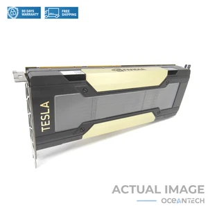 NVIDIA Tesla V100 16GB HBM2 Passive CUDA GPU Card 0VFJ45 DELL VFJ45 Tested - Picture 1 of 8
