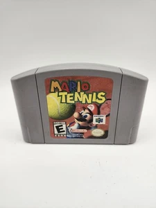 Mario Tennis (Nintendo 64 N64, 2000) Auténtico Probado Raro Como Nuevo Retro Suelto N64 - Imagen 1 de 8