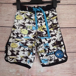 Mambo Fish Board Shorts ~ Size 6 Boys ~ Agnostic Boardriders Boardies - Picture 1 of 9