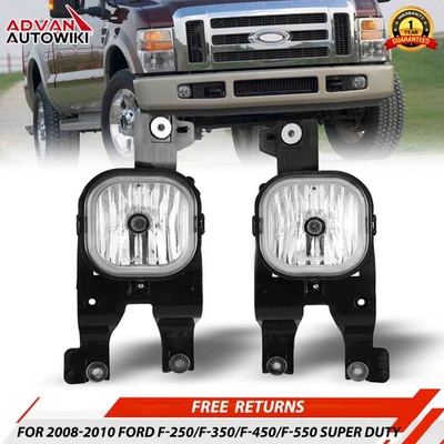 Par de interruptores de luces antiniebla para Ford F-250 F350 F450 F550 Super Duty 2008-2010 Foto 1 de 4