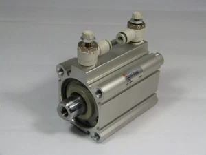 SMC CDQ2L50-50DCZ-A93L Compact Cylinder 50MM Bore 50MM Stroke USED - Picture 1 of 3