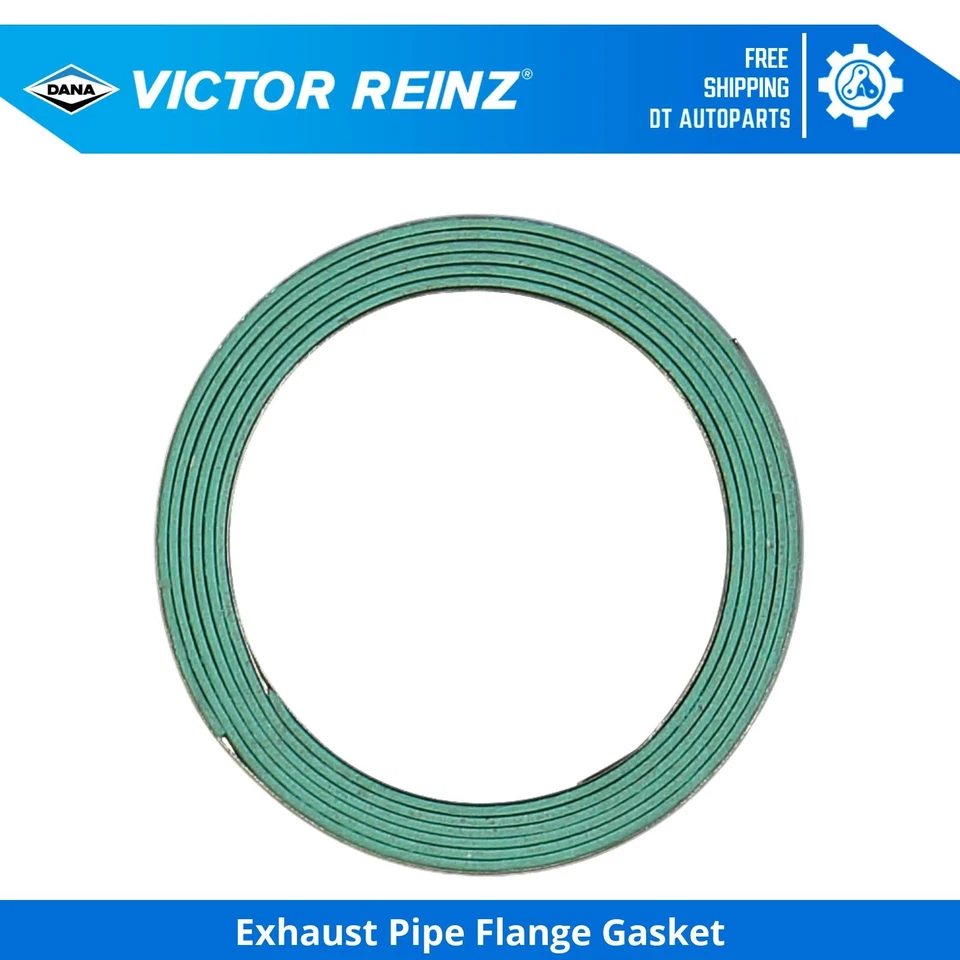 For 1995-2017 Toyota Tacoma Exhaust Pipe Flange Gasket Victor Reinz 1996 1997 - Image 1 of 1