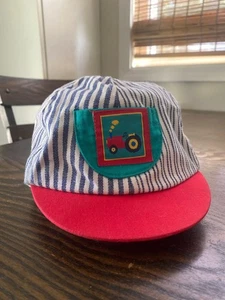 Sombrero de bolsillo para tractor Gymboree años 90 de colección - Imagen 1 de 7