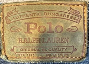 Polo Ralph Lauren Men's 48Bx32 Blue Hampton Relaxed Straight Pants Denim Jeans - Picture 1 of 8