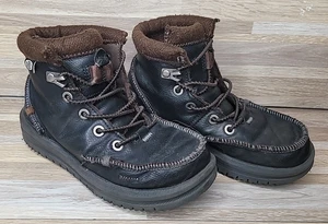 Hey Dude Bradley Stiefel Jugend Kinder Jungen Größe Youth TD 13 Walnussbraun Stiefeletten - Bild 1 von 10