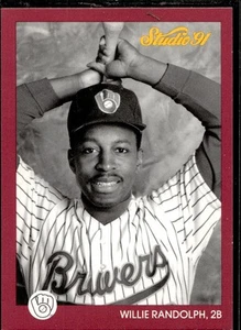 1991 Studio #74 Willie Randolph - Picture 1 of 2