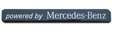 Genuine OEM Powered By Mercedes Benz Badge Emblem for 02-23 Sprinter 2500 3500 - Image 1 of 4
