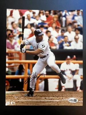 Bo Jackson Autographed 8x10 Chicago White Sox Photo JSA - Image 1 of 4