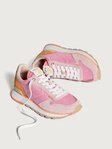 Hoff Sneaker Thurii Woman Textil Leder rosa  Turnschuhe Feizeitschuh - Bild 1 von 6