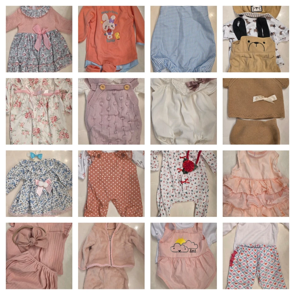 Ropa de muñeca Reborn Oufit (tú eliges) Foto 1 de 1