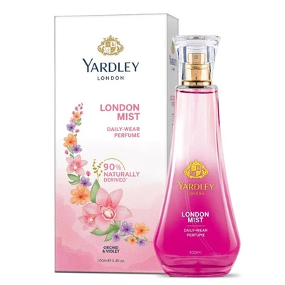 Yardley London London Mist Perfume Spray Fresh Floral Scent For Women 100ML - Image 1 of 4