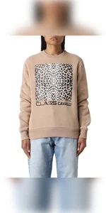 Cavalli Class Sweatshirt beige Damen - Bild 1 von 2