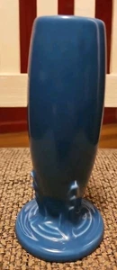 FIESTA 6" BUD VASE lapis blue New - Picture 1 of 5