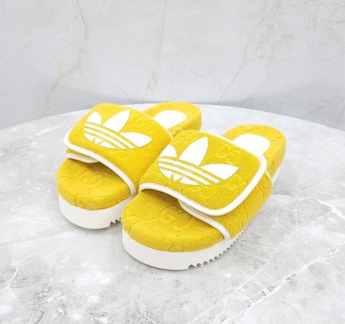 Gucci x gg X Adidas GG sandali platform giallo 702412 139482918