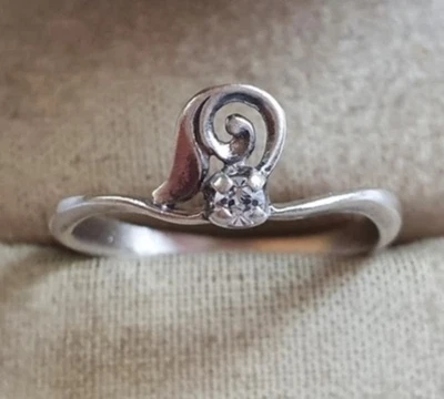 Anillo Vintage Soviética URSS Plata de Ley 925 ⭐ Talla 7 Peso 1,62 g. Foto 1 de 4