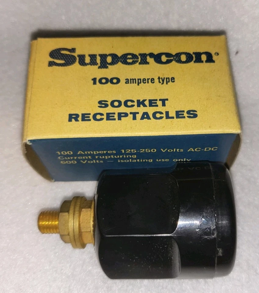 Superior Electric Co. 100 安培插座插座插座 RS100GB — 第 1/4 张图片