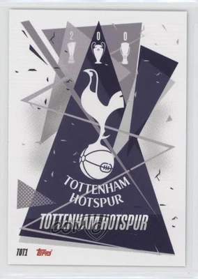 2020-21 Topps Match Attax UCL Team Badge Tottenham Hotspur FC Hugo Lloris #TOT1 - Image 1 of 2