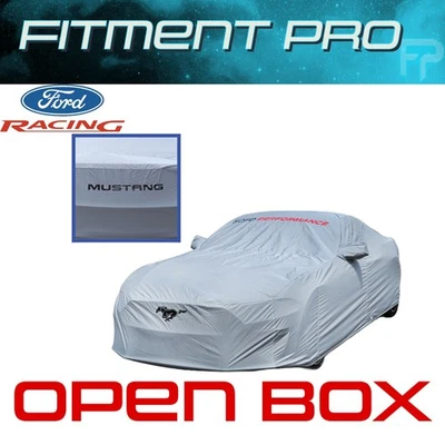 Ford Racing Vinyl Car Cover for 15-23 Mustang EcoBoost GT Mach-1 M-19412-M8FP - Image 1 of 4