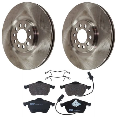 KIT-070624-137 TRW Juego de 2 ruedas delanteras de disco de freno y pastillas delanteras para Audi TT Quattro Foto 1 de 4