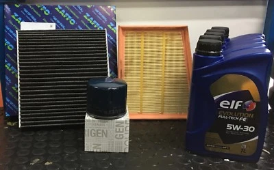 KIT TAGLIANDO ORIGINALE RENAULT SCENIC III SERIE 1.5 DCI 5 LT ELF 5W-30 - Immagine 1 di 2