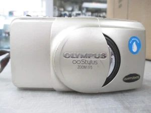 Olympus Stylus Zoom 115 Deluxe 35mm Point & Shoot Camera **PARTS ONLY** - Picture 1 of 1
