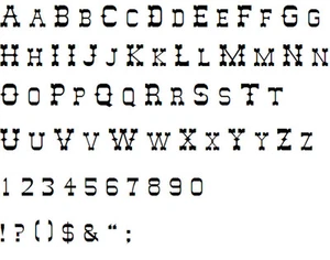 STENCILS CRAFTS TEMPLATES SCRAPBOOKING ABELINE ALPHABET STENCIL - A4 MYLAR - Bild 1 von 1