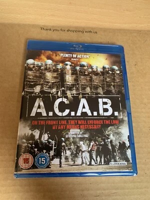 A.C.A.B (All Cops Are B*****ds) 2012 UK Reg B Blu Ray NEW & SEALED Euro Cinema - Image 1 of 3