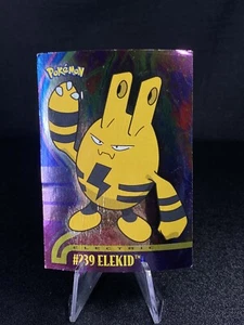 Elekid #239 - Silver Foil - Pokemon Topps Johto Series 1 - Picture 1 of 8