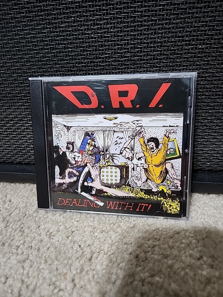D.R.I. Dealing With It Cd OG 2003 Beer City Press ENHANCED Disc OOP NM- - Image 1 of 4