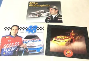 NASCAR Racing Card Lot Mike McLaughlin Busch Team 34 Royal Oak - Picture 1 of 4