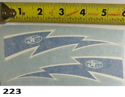 JT Racing bolt sticker RM KX SR 125 250 360 500 VMX AHRMA Works Bike Motocross - Image 1 of 4