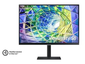 Samsung S27A804UJN 4K 2160p 3840x2160 DP HDMI USB-C IPS LED 27" Monitor *NEW* - Picture 1 of 3