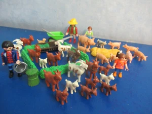 viele Ziegen Schweine Figuren Tiere zu 6634 5119 Bauernhof Playmobil 7253 - Bild 1 von 5