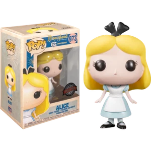NEW Disneyland 65th Anniversary - Alice US Exclusive Pop! VINYL + POP PROTECTOR - Picture 1 of 3
