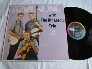 N Mint Kingston Trio String Along ... original mono logo on left shiny and clean - Picture 1 of 3