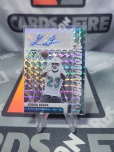 2021 Panini Mosaic Rookie Auto Mosaic Gerrid Doaks #RA-67 Rookie Auto RC - Picture 1 of 2