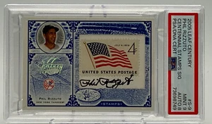 Estampilla del centenario Leaf Century 2005 Phil Rizzuto doble clasificación PSA 9/8 tarjeta POP 1 - Imagen 1 de 3