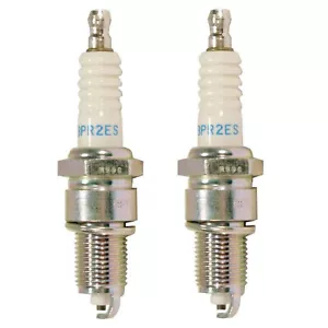 NGK Standard Spark Plug Set (2 Pieces) BPR2ES For John Deere Gator HPX 4x4 14-18 - Picture 1 of 1
