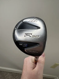 Mizuno F-50 15 Degree 3 Fairway Wood Proforce V2 Shaft Stiff Nice Grip - Picture 1 of 11