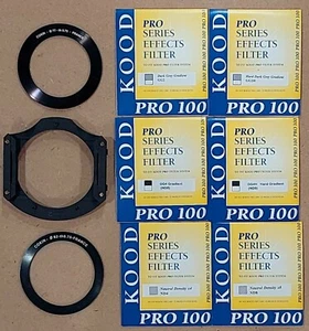 Kood 100mm Square Filter System With Holder And Lens Adaptor Rings. - Picture 1 of 8