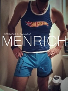 RUFSKIN NUMERIK EIGHT SPORT SHORTS. BLUE. SMALL/MEDIUM. VERY RARE. ๐ GAY INT. - Picture 1 of 20