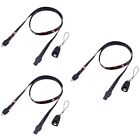  Set of 3 Wall Chargers Phone Lanyard Data Cable Dual Purpose