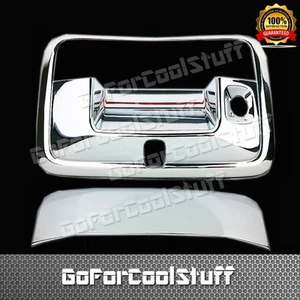 For Chevy 2015-16 17 Colorado Chrome Tailgate Handlle Cover W/Kyhole,W/Cam Hole - Picture 1 of 1