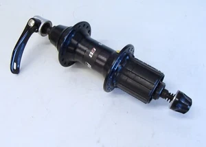~ Vintage Shimano PARALLAX FH-RM60 32H 135mm 8 Speed Rear Hub Black ~ - Picture 1 of 6