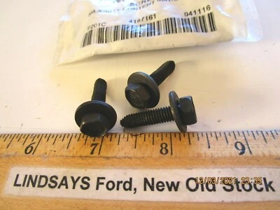 3 PCS FORD 2010/2019 FLEX, LINCOLN MKT "TORNILLO Y ARANDELA" PARRILLA Y PERNO DE ACTUADOR Foto 1 de 3