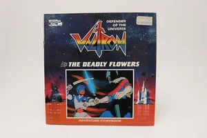 Voltron: The Deadly  Flowers,  Picture Book 1984 Vintage Paperback 1 Of 4 Series - Picture 1 of 5