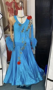Standardkleid/ Turnierkleid /Tanzkleid Beate Schlocker Gr. S Neu - Bild 1 von 13