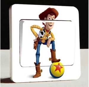 UK Light Switch Toy Story Woody Vinyl Sticker Decal - Picture 1 of 2
