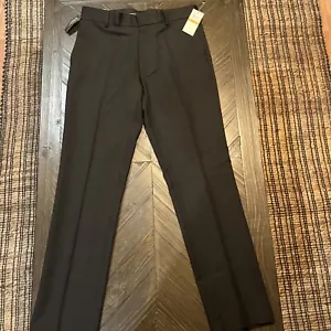 Pantalone Van Heusan da viaggio slim fit 29x30 tessuto a righe - Foto 1 di 6