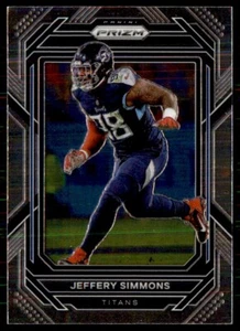 2022 Panini Prizm Football Base Card Jeffery Simmons #289 - Picture 1 of 2